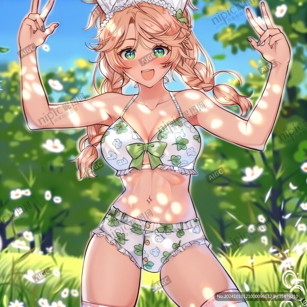 四叶草拟人吉祥物