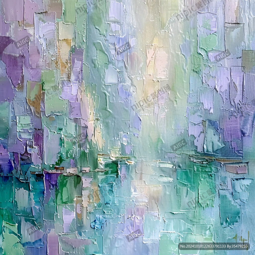 风景色块抽象