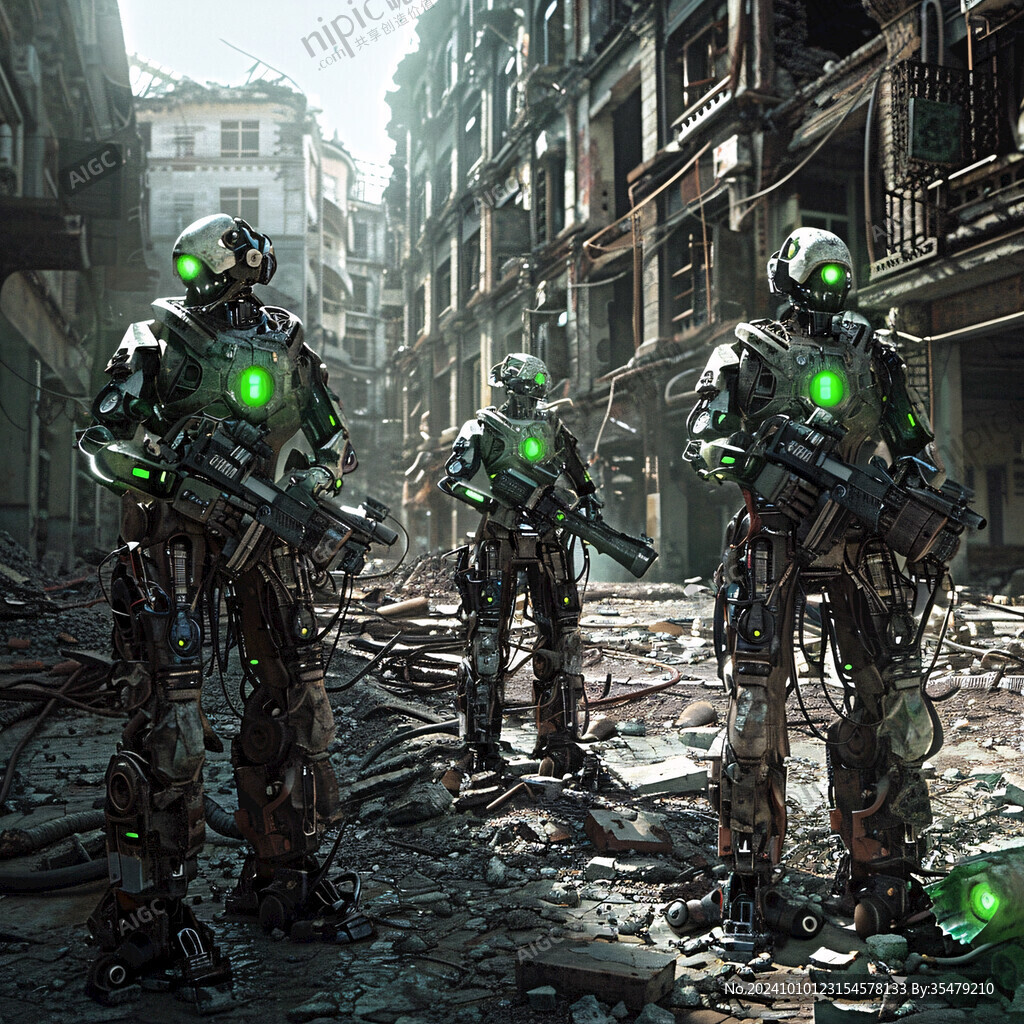 后现代机械科幻未来派