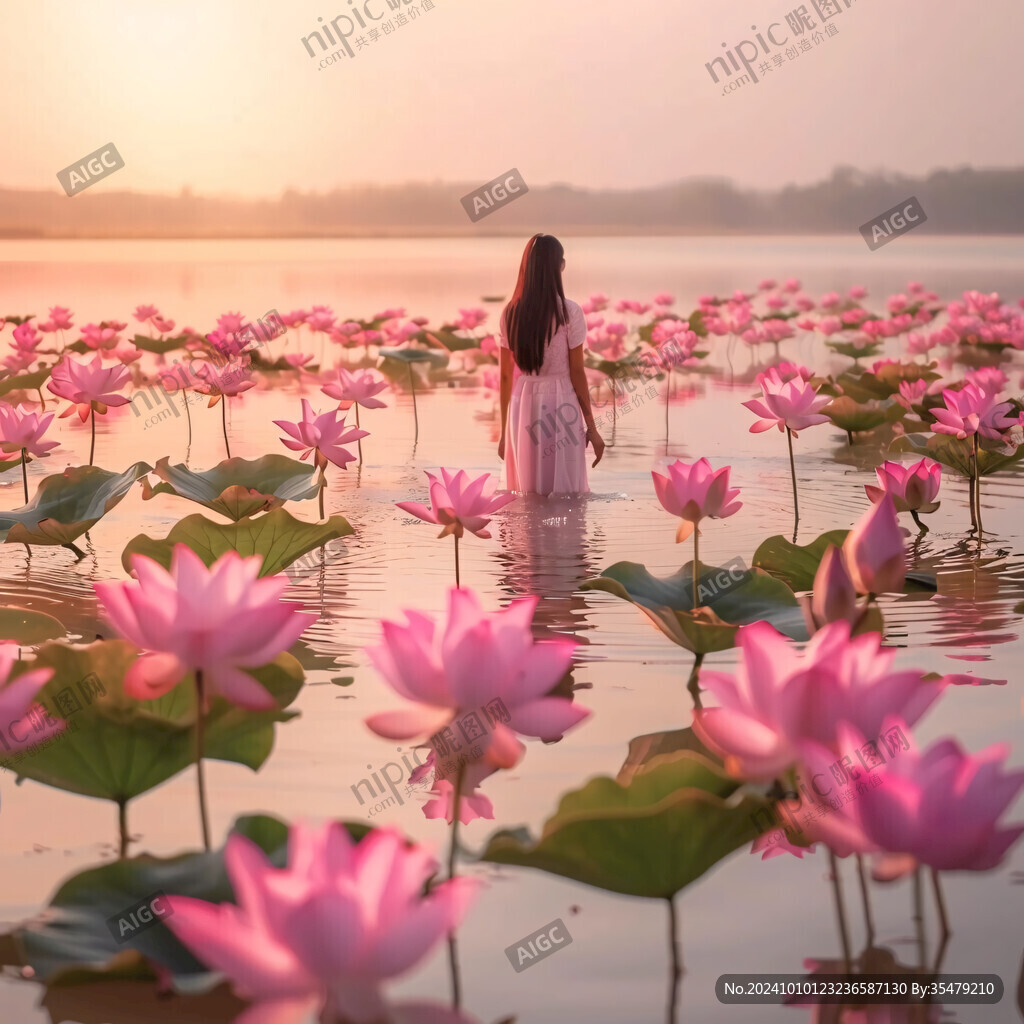莲花仙子莲花广场