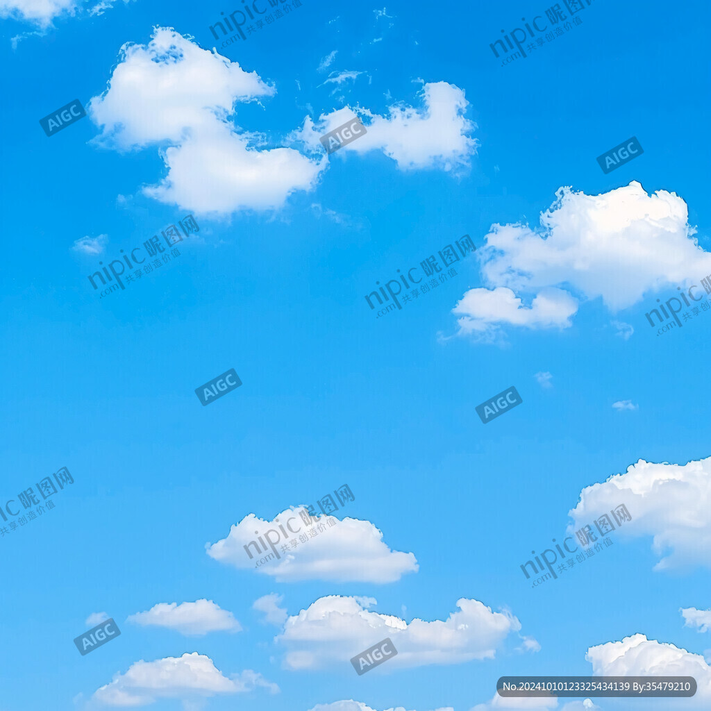 干净天空晴天天空素材