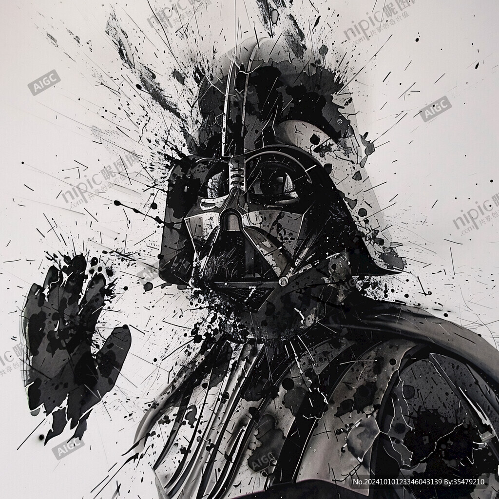 视觉冲击力广告装饰画