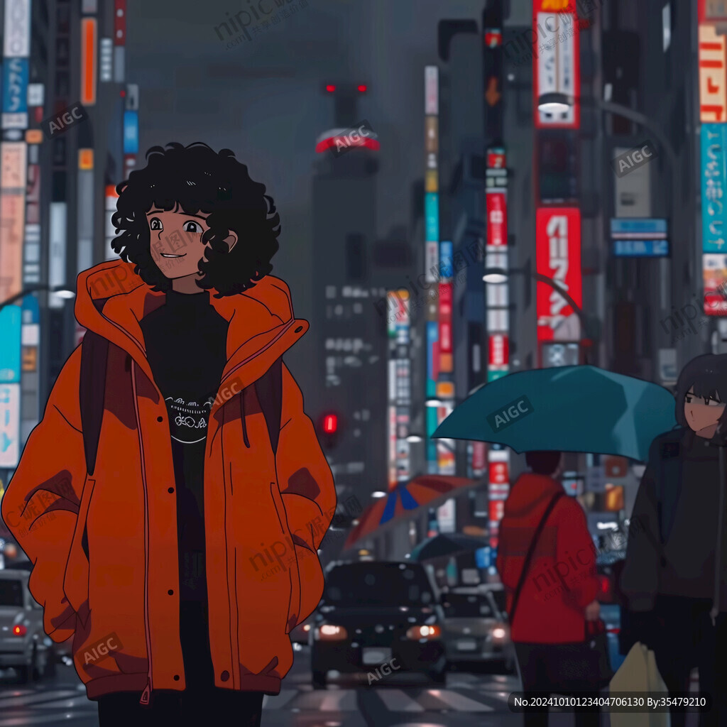 赛博朋克潮流人物