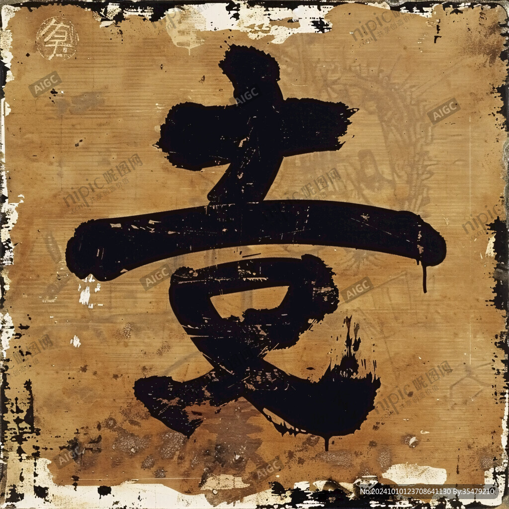 赵字背景底纹