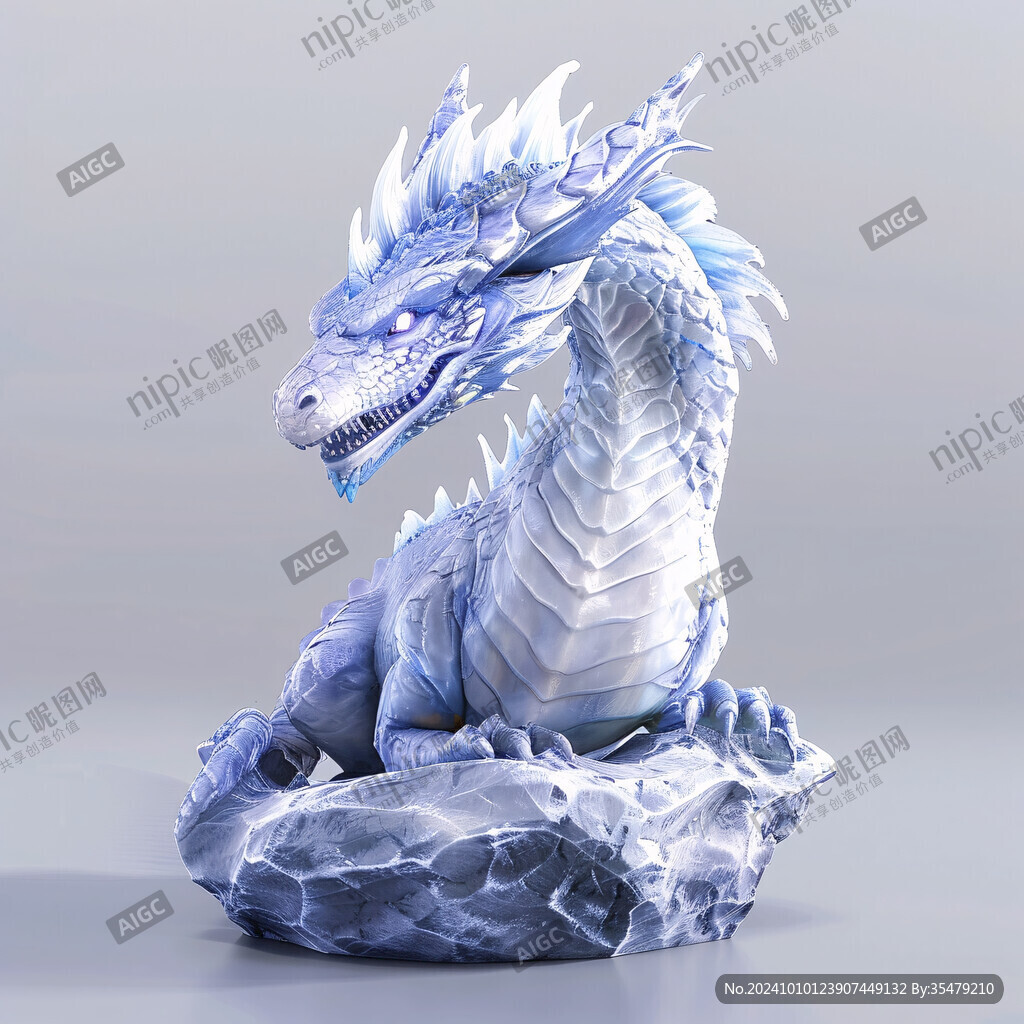 3d龙的模型