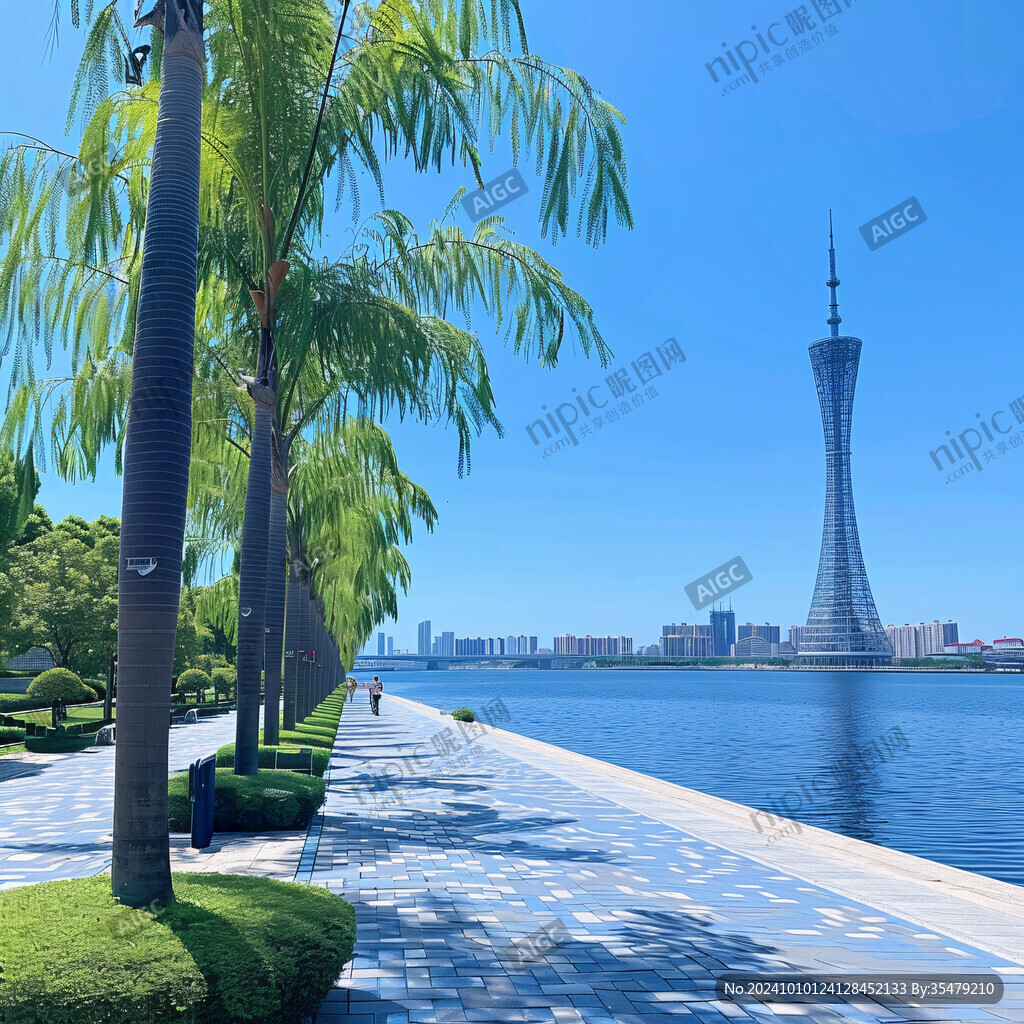 珠江长廊风景