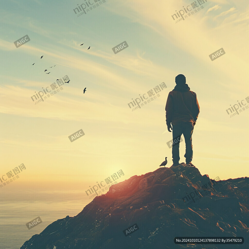 总经理业务员日出高山