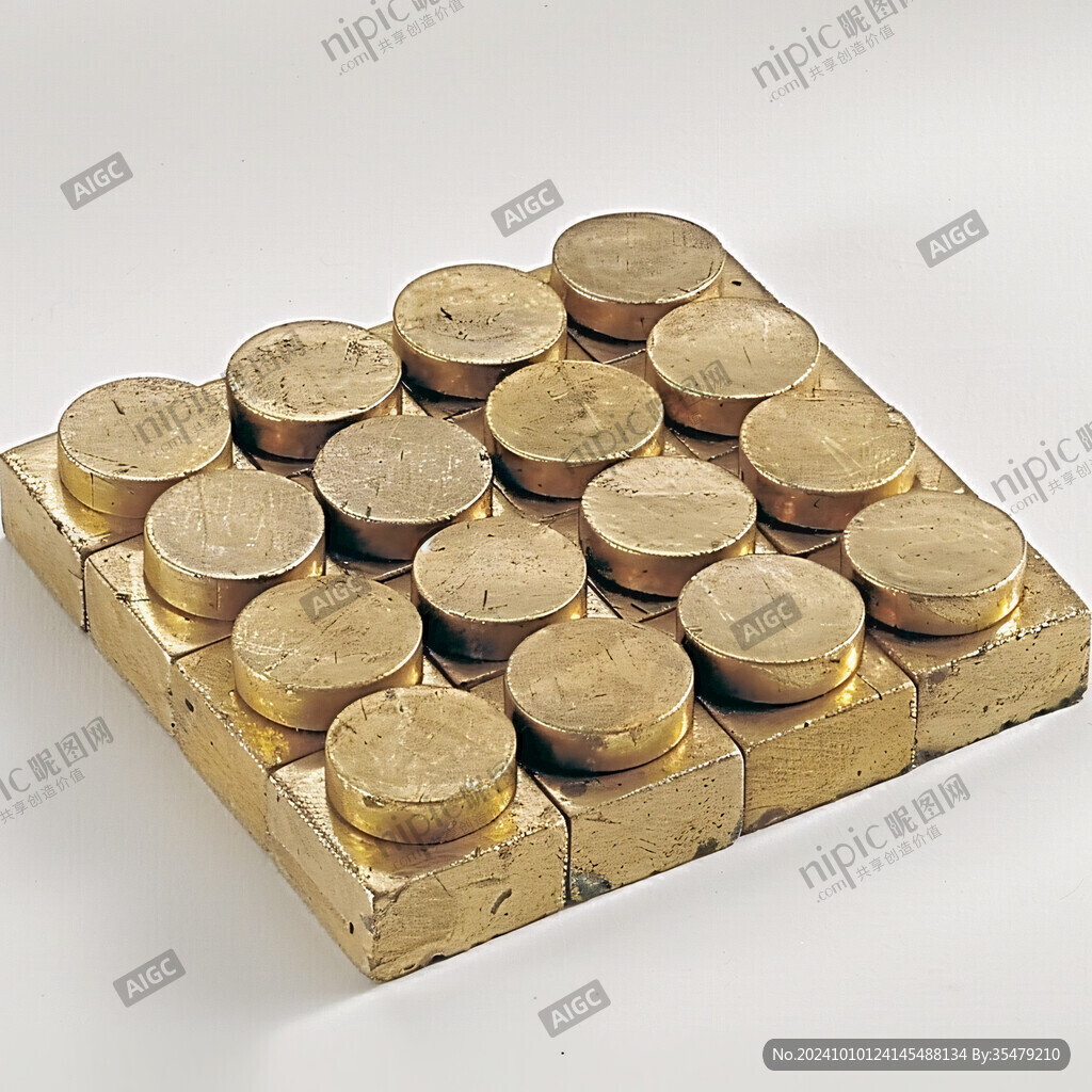 金色钱币金钱多多