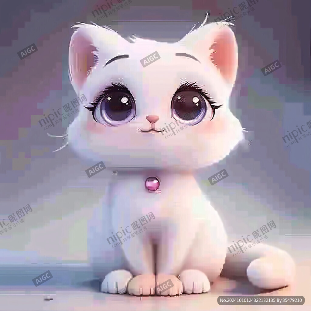 3d卡通猫咪