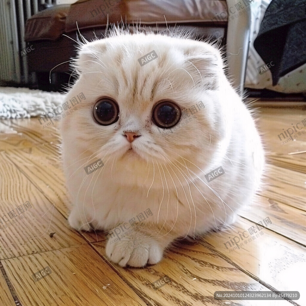小猫q版手绘萌宠