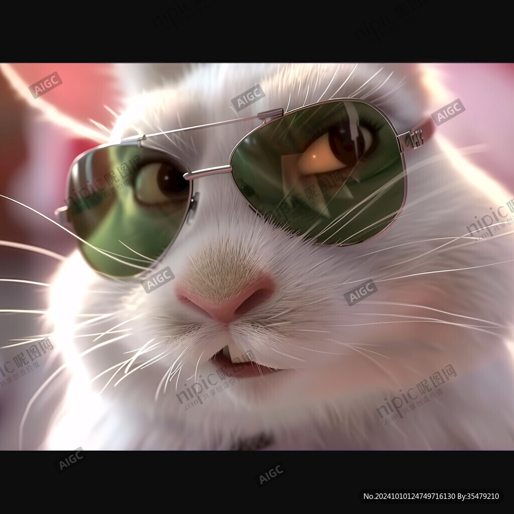 写实猫毛茸茸宠物插画