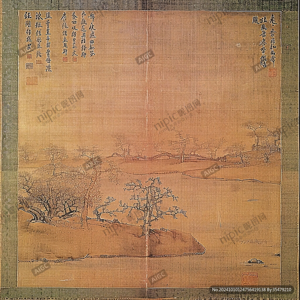 清代海塘图