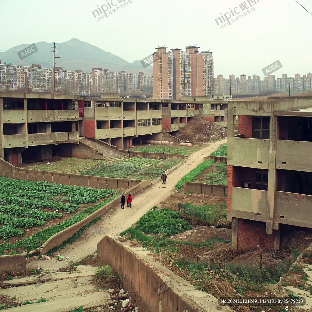 学校建筑远景