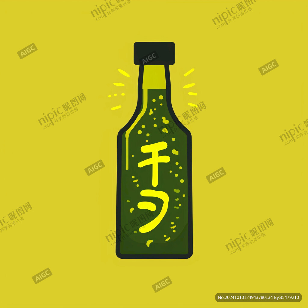 调料瓶插画