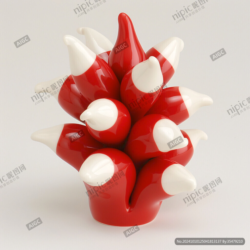 红珊瑚花插