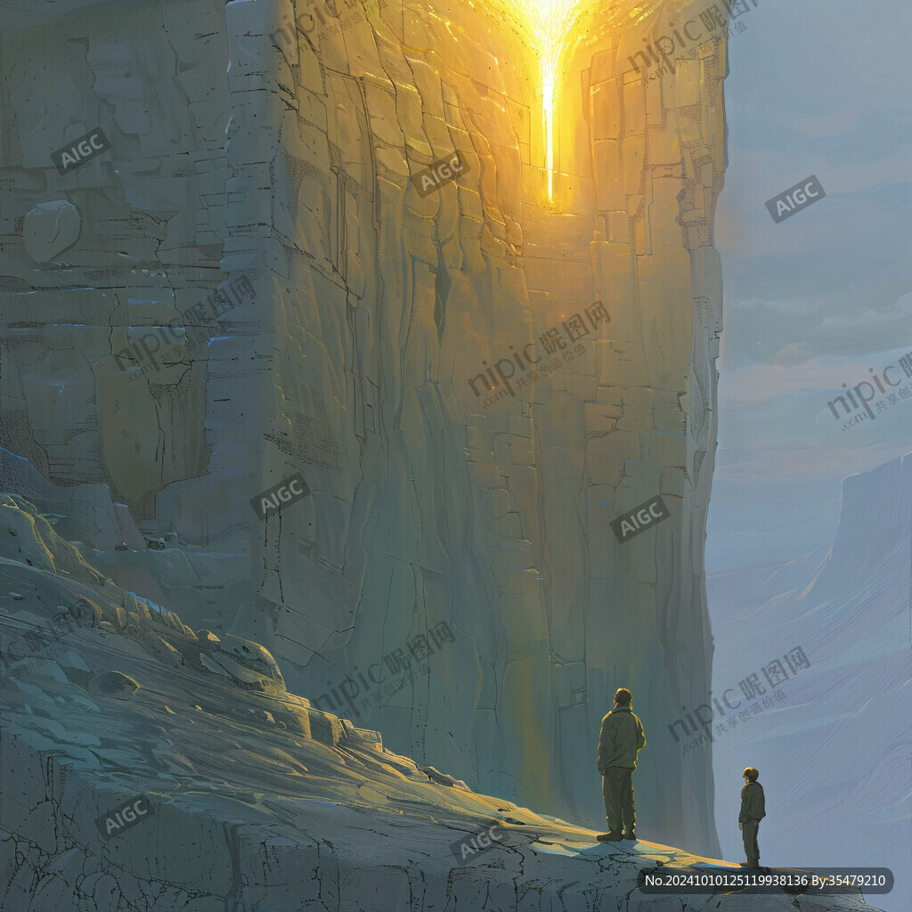 石林插画宣传素材背景