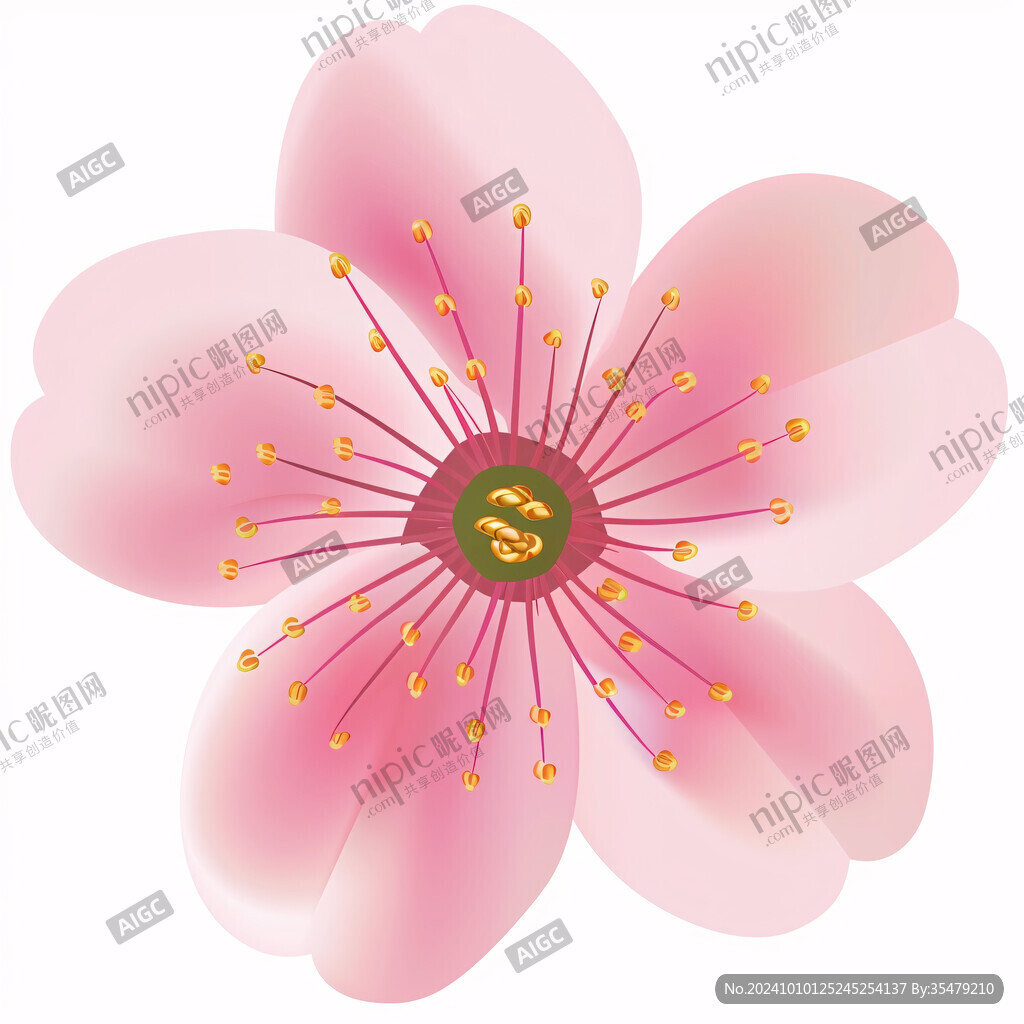 金钱花设计素材