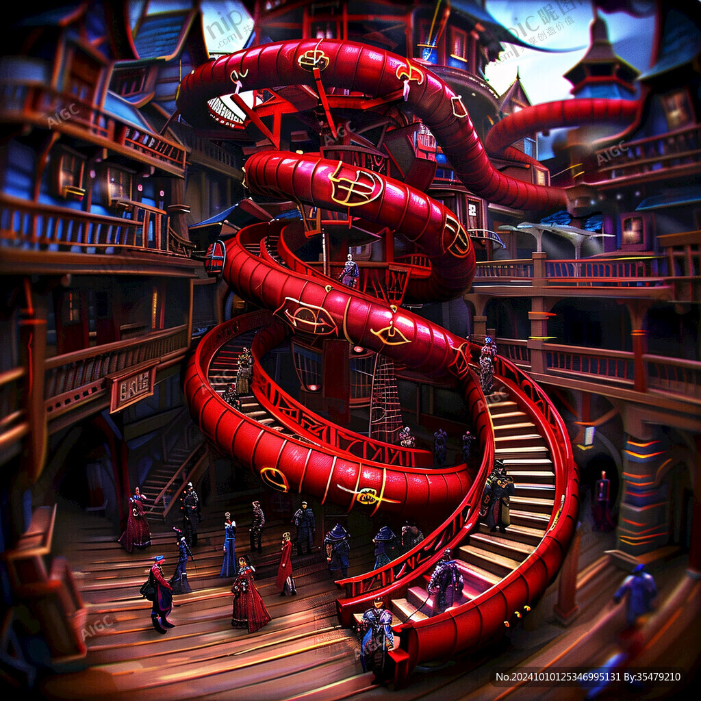 3d立体插画风格