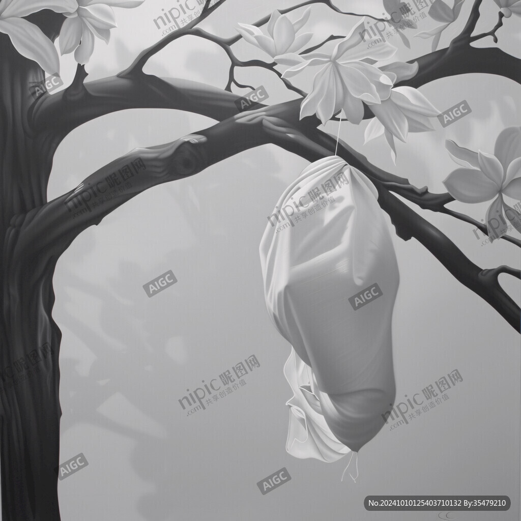苹果树3d画