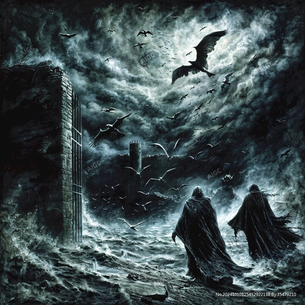 魔幻场景插画
