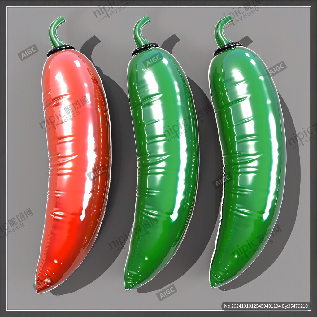 超写实辣椒