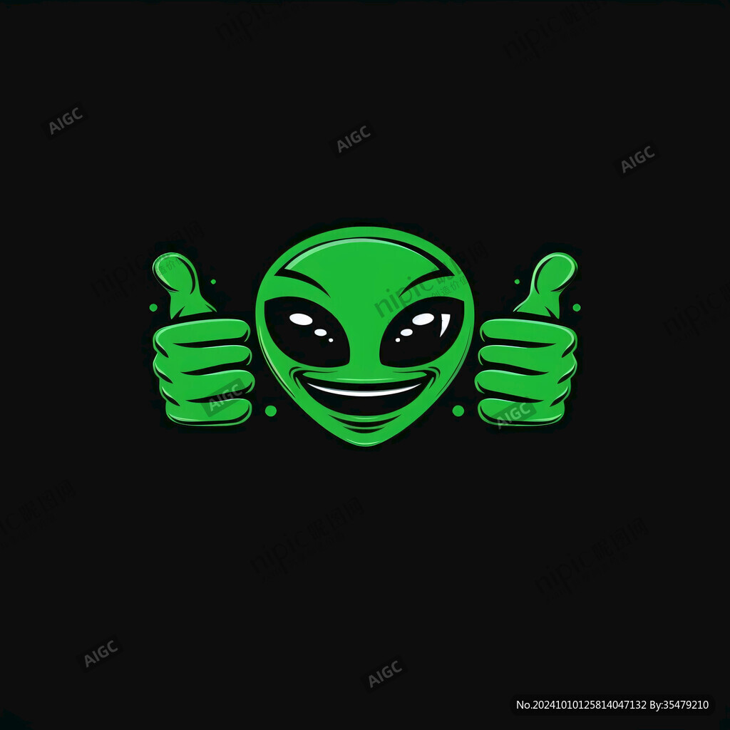 外星人头像logo