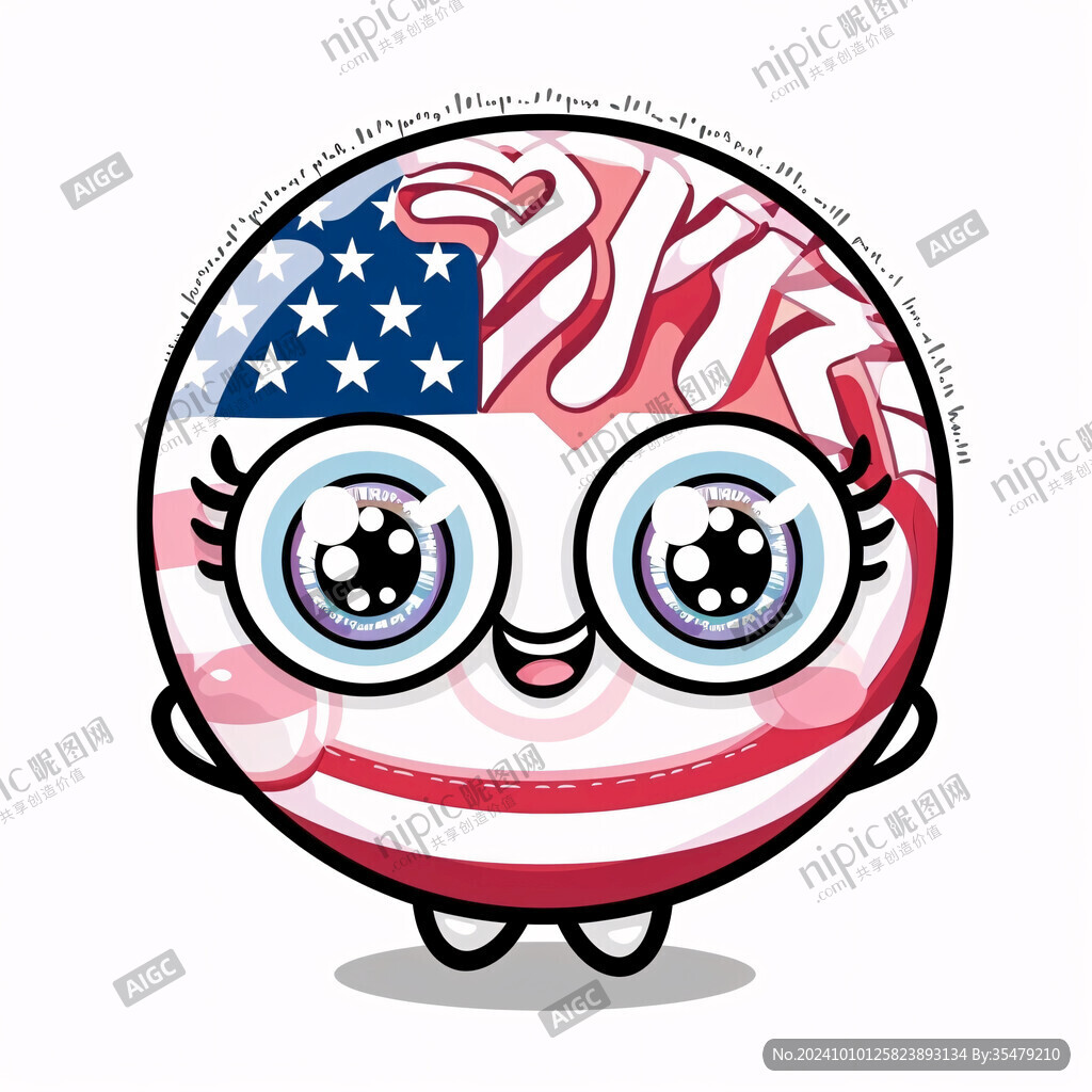 美国素材美国插画