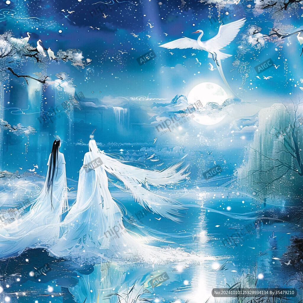 下雪月宫仙子
