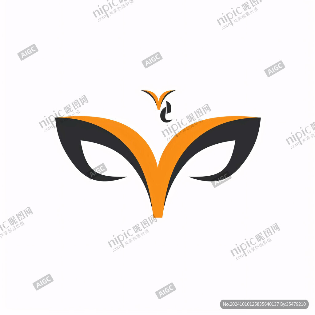 戏剧面具logo