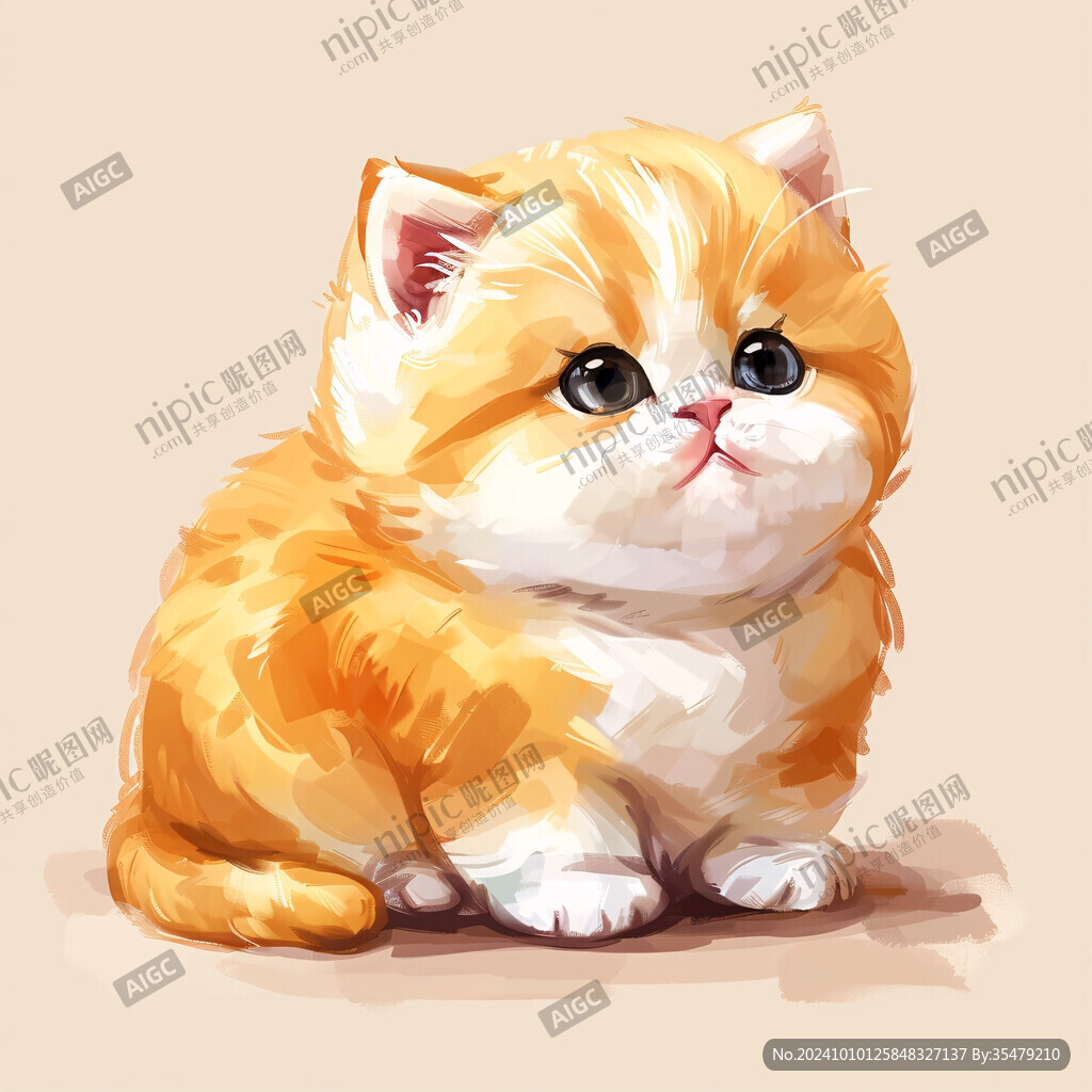 插图加菲猫小猫咪