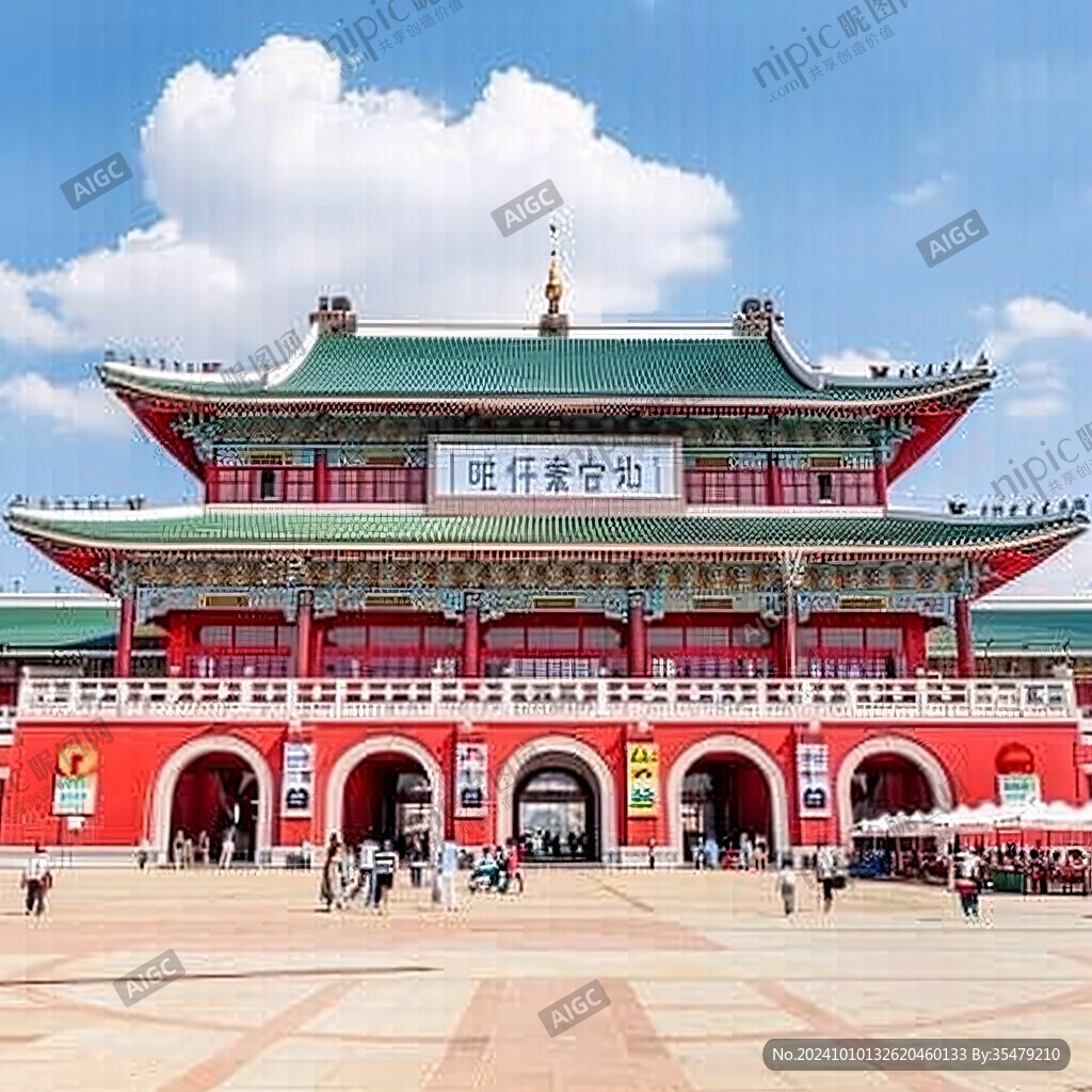 统一宫外景