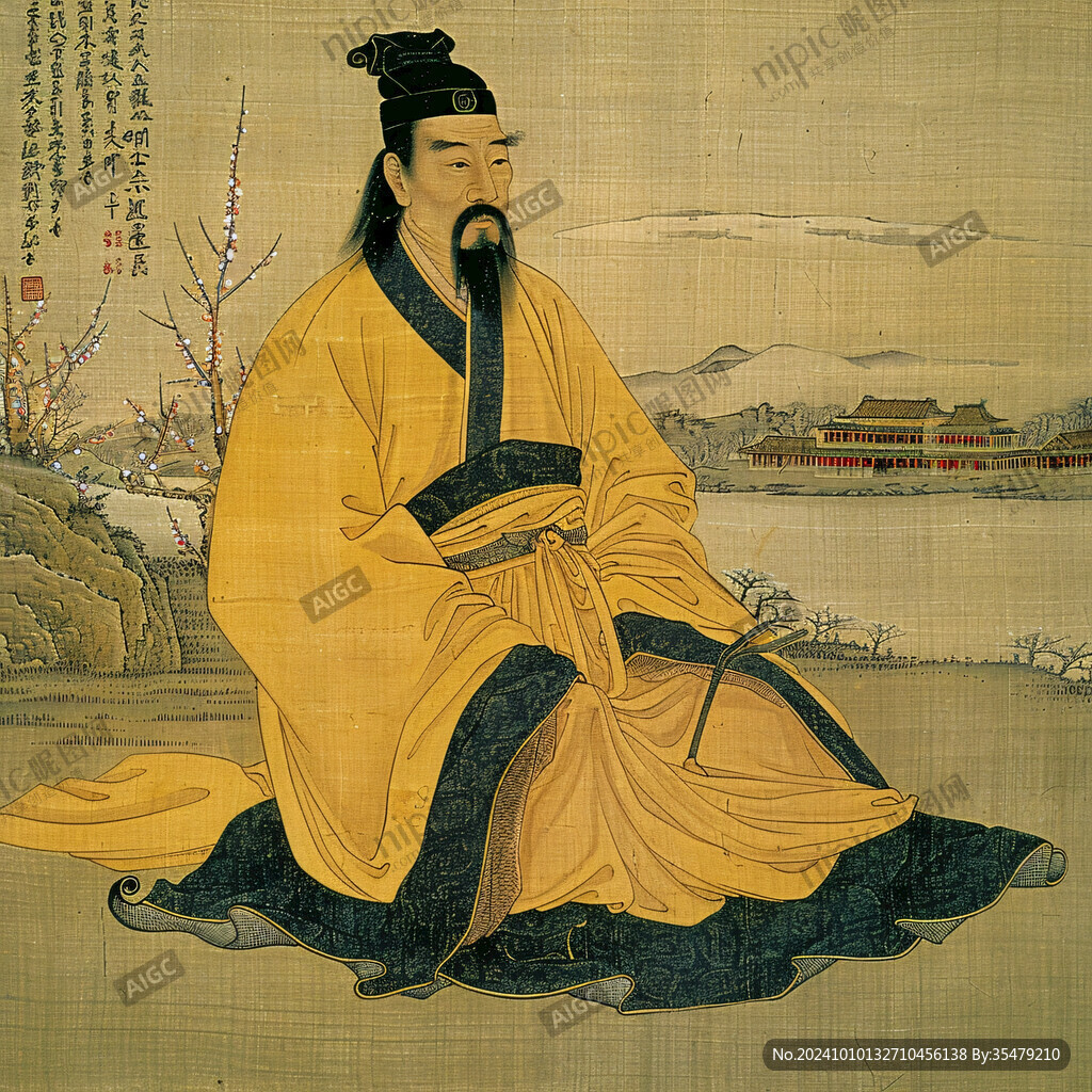 古代书法家像