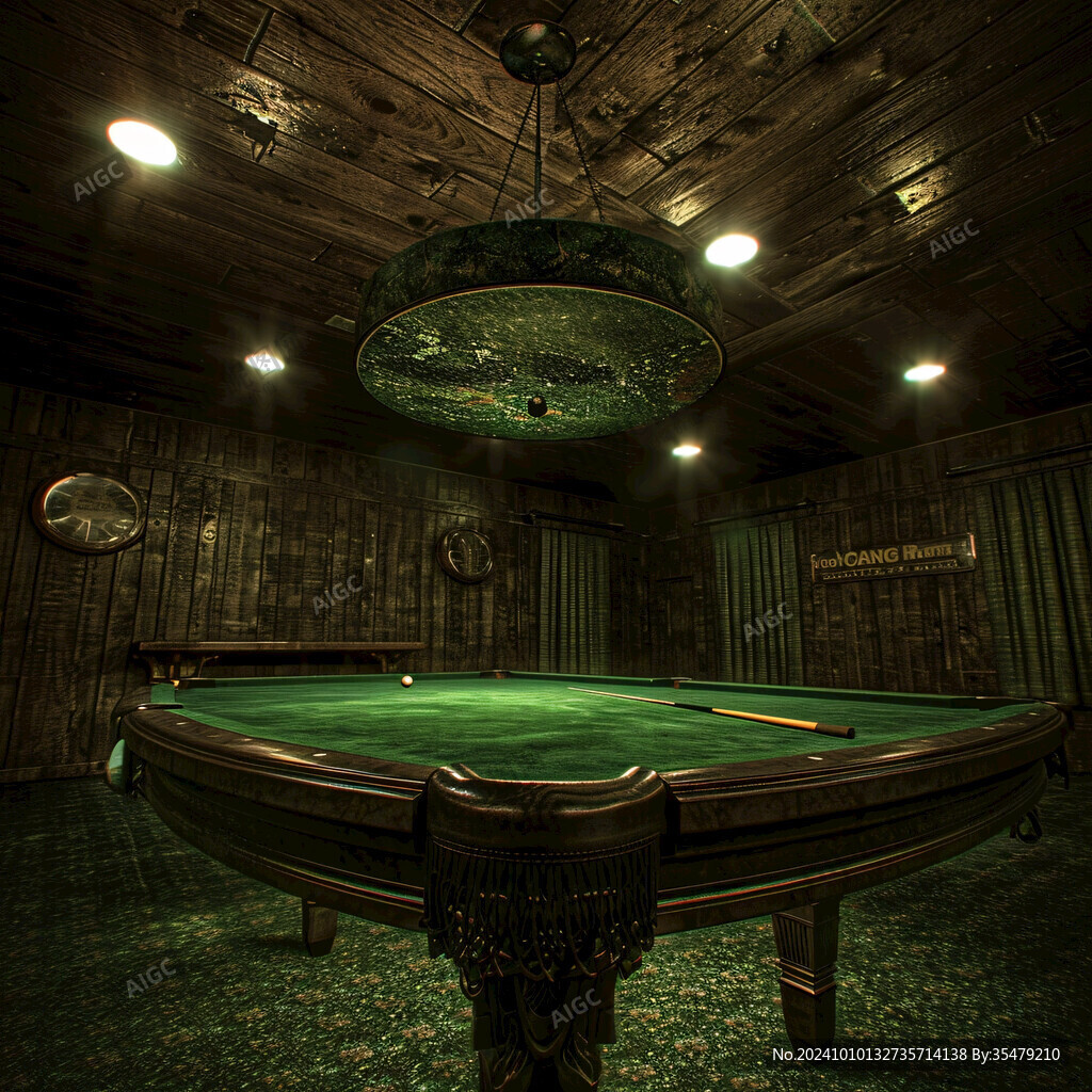 复古台球室