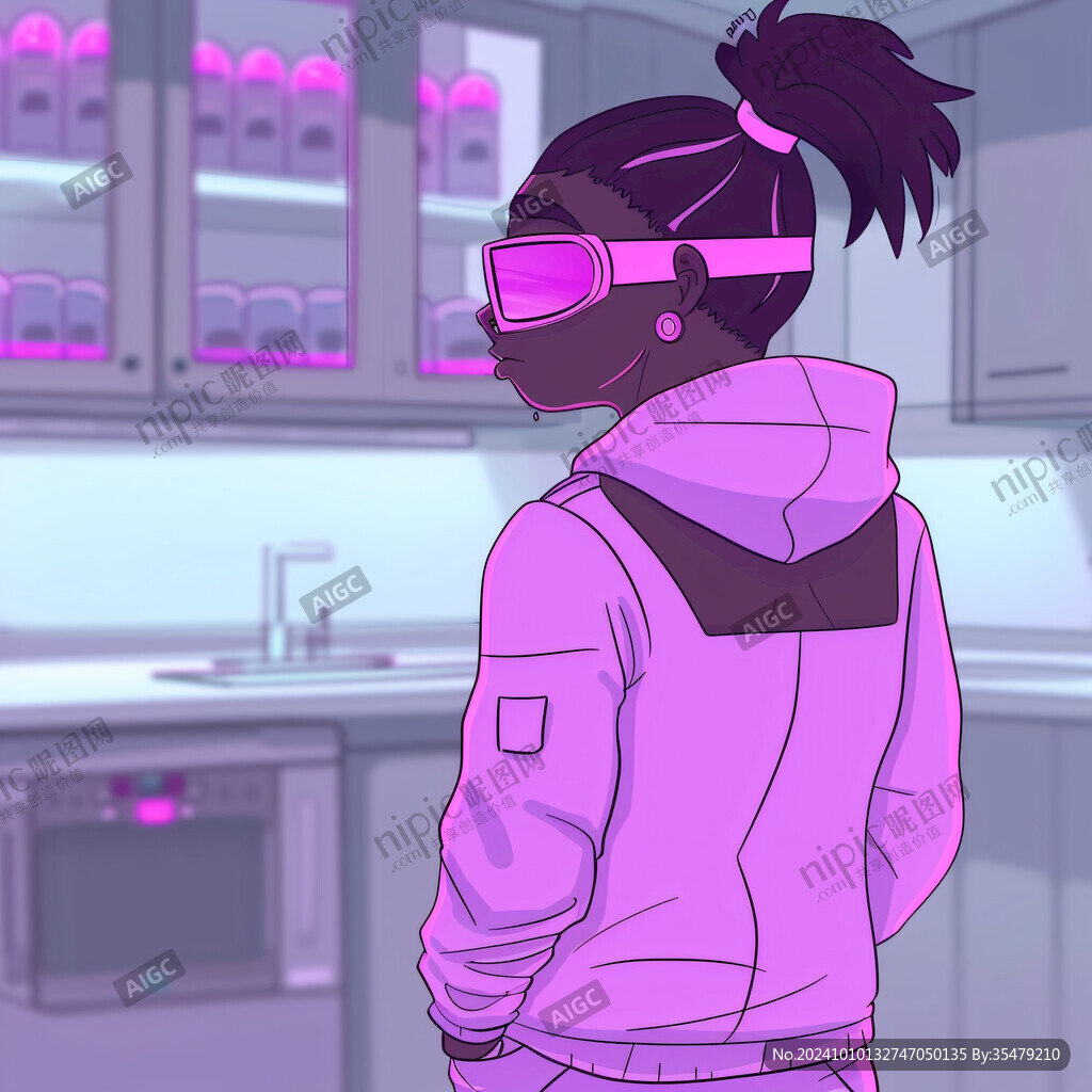 赛博朋克潮流人物