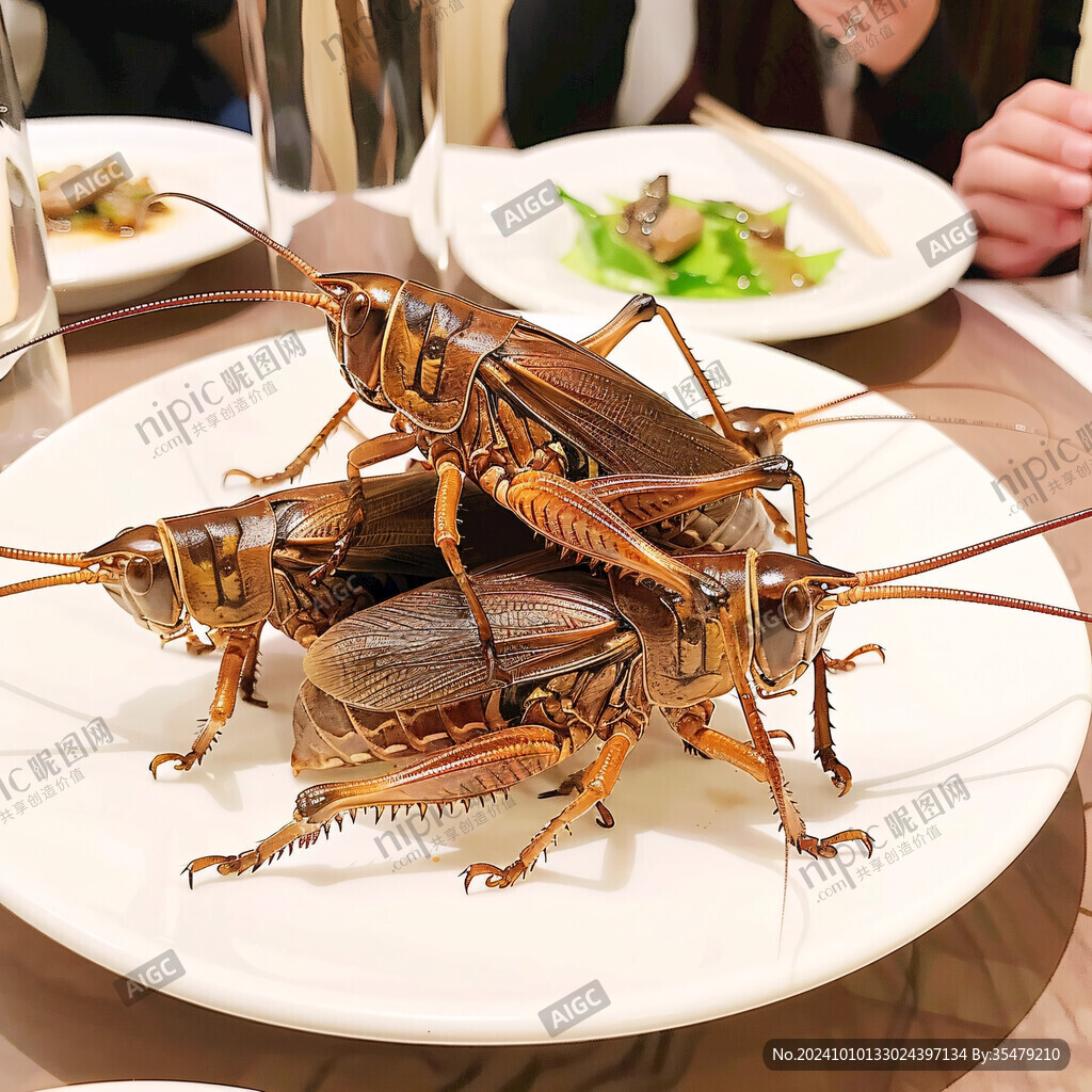 蚂蚱拼金蝉