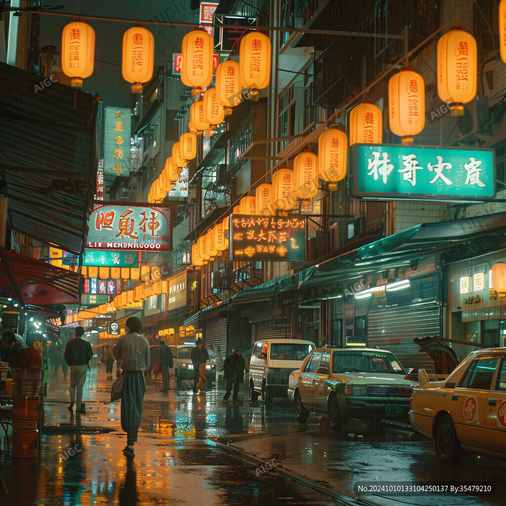港风背景