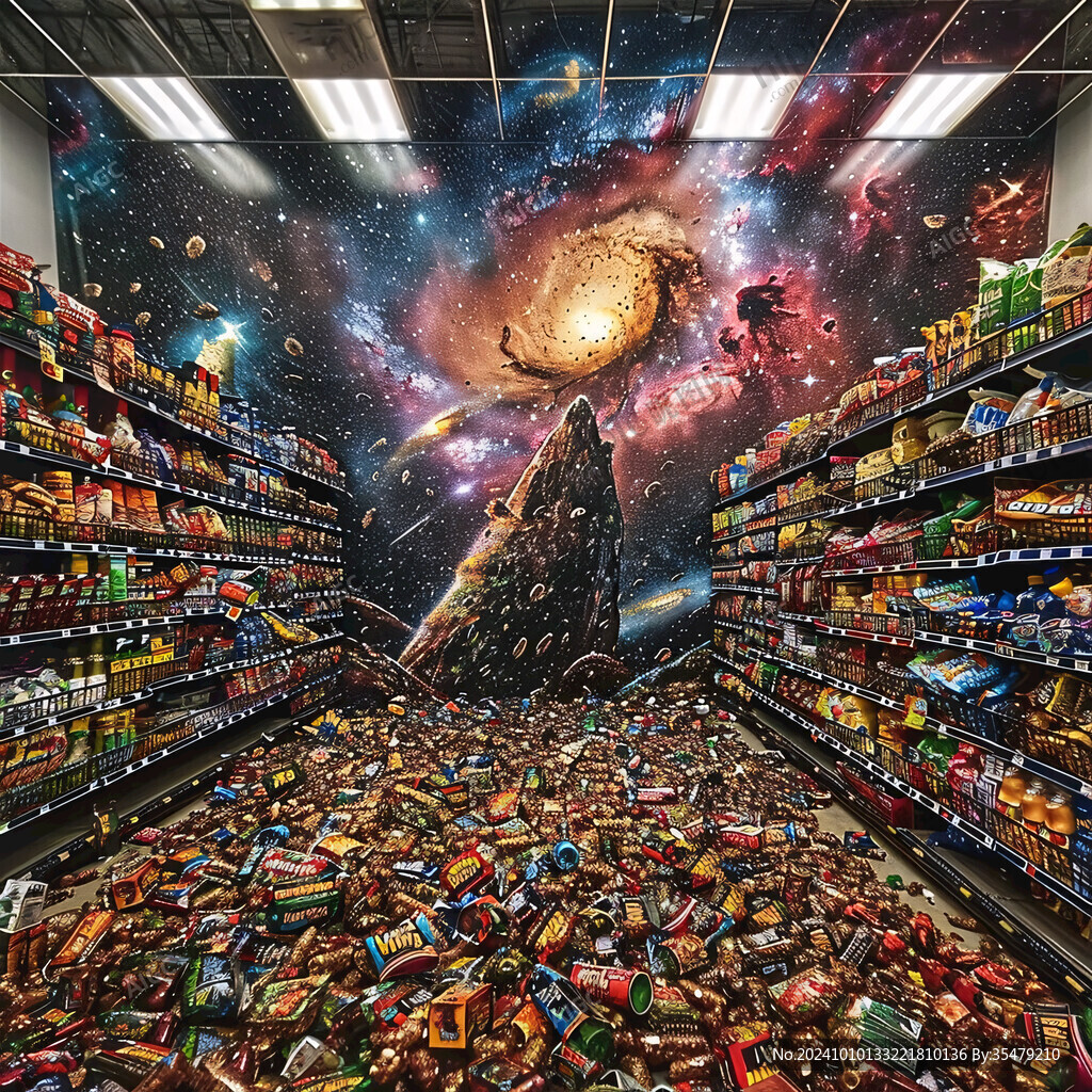 3d展画3d地贴星空