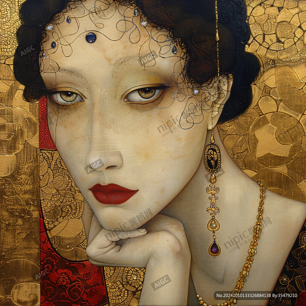 魅力金娃娃装饰画艺术