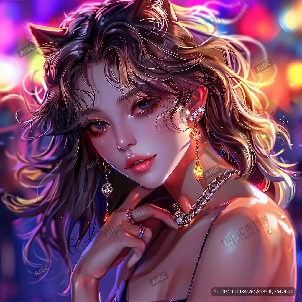 厚涂少女