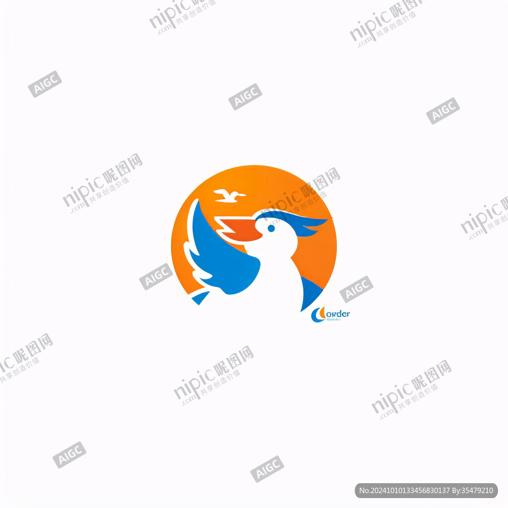 大气鸟儿logo