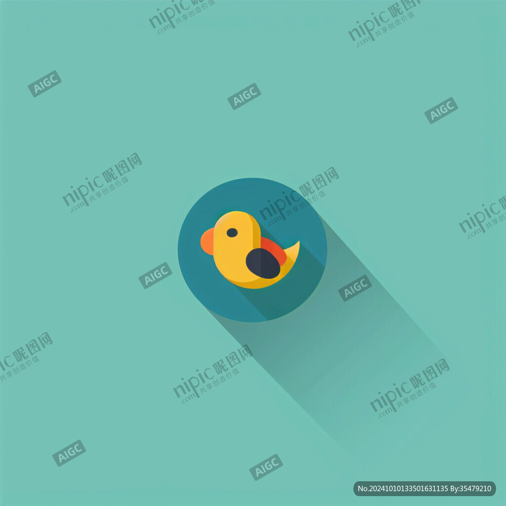 小黄鸭图标