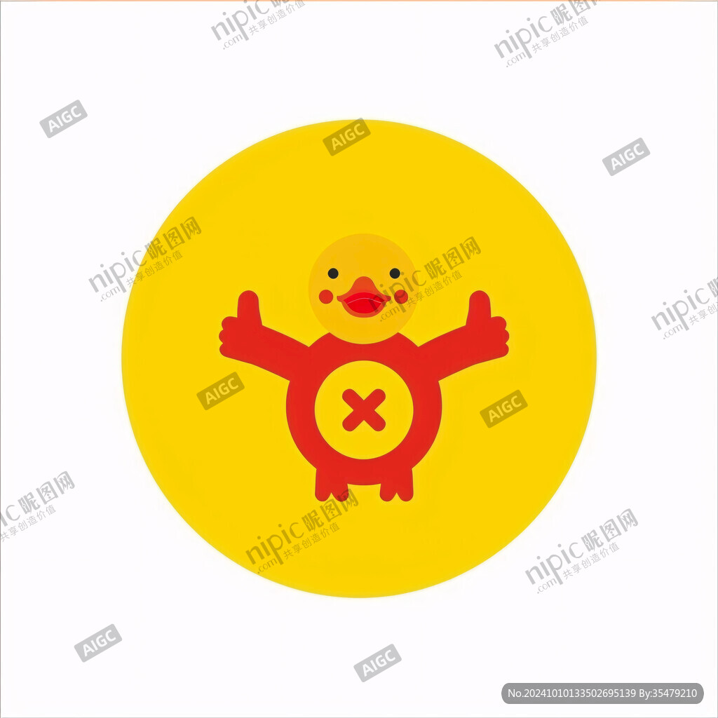 卡通小状元包子标志