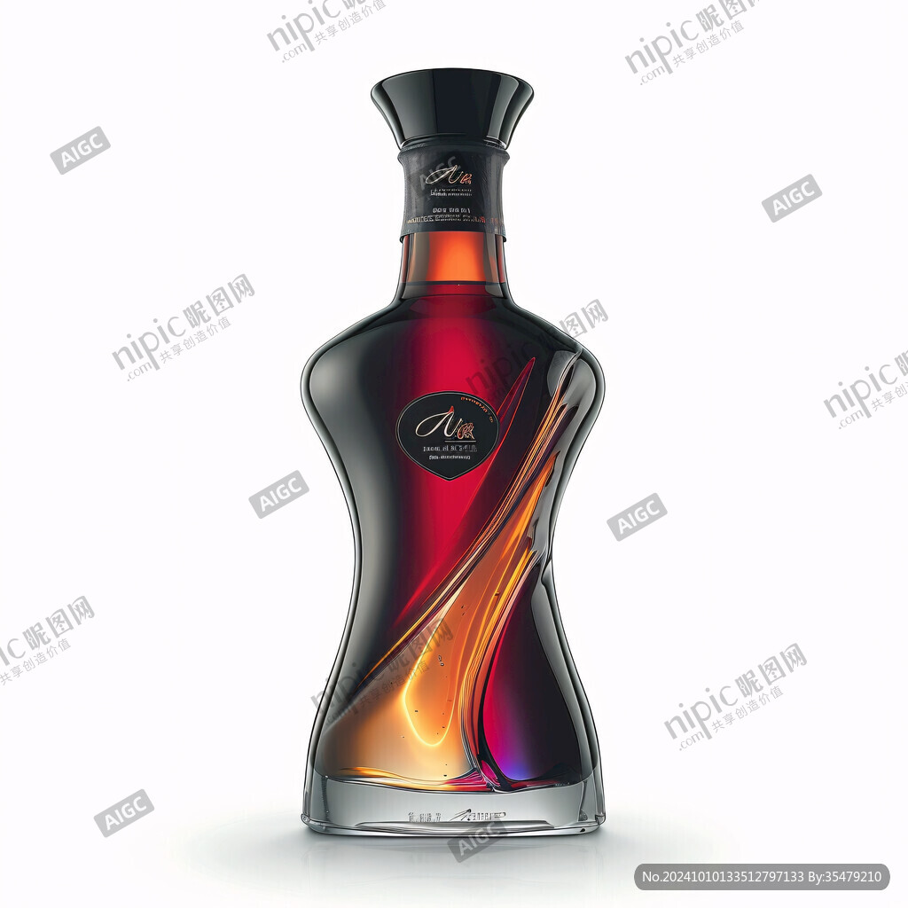酒瓶效果图文件