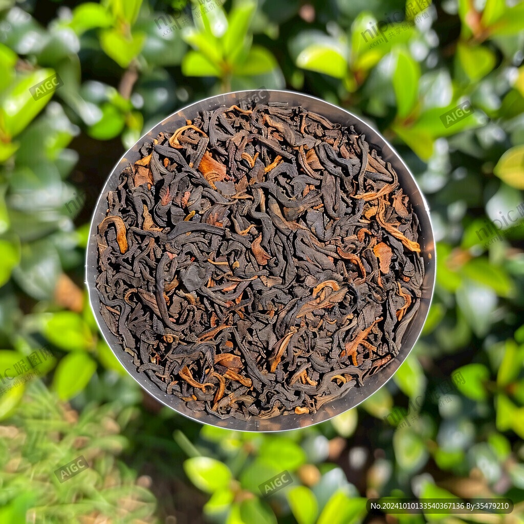 小柑橘熟茶