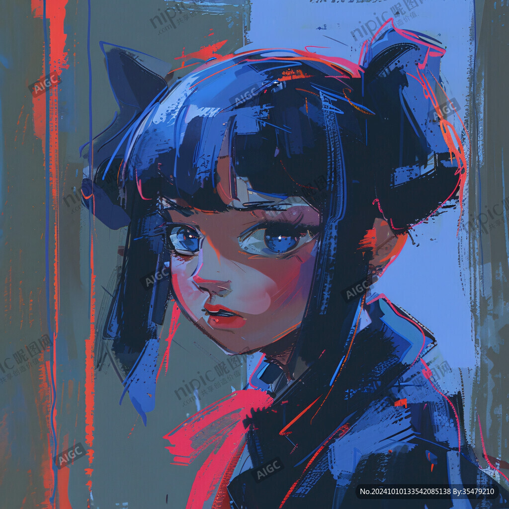 厚涂少女