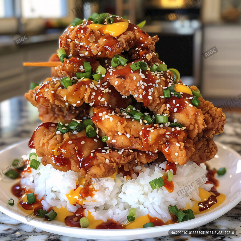 韩式炸鸡饭