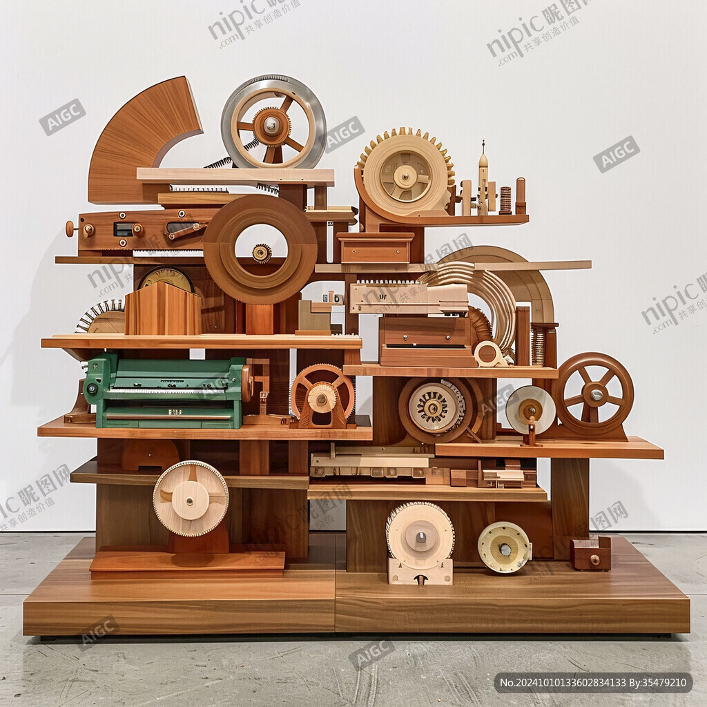 工业风展示道具