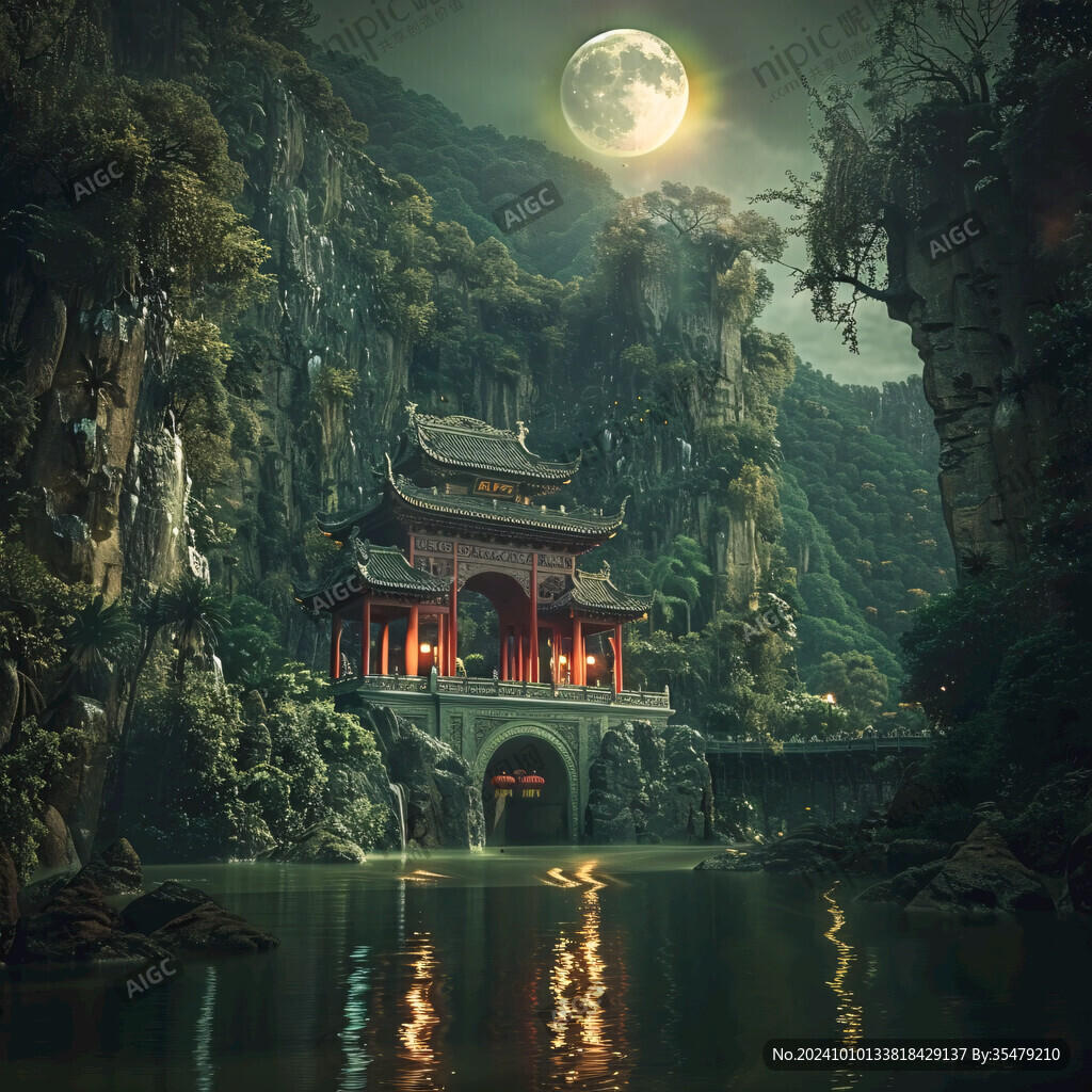 写实风景合成