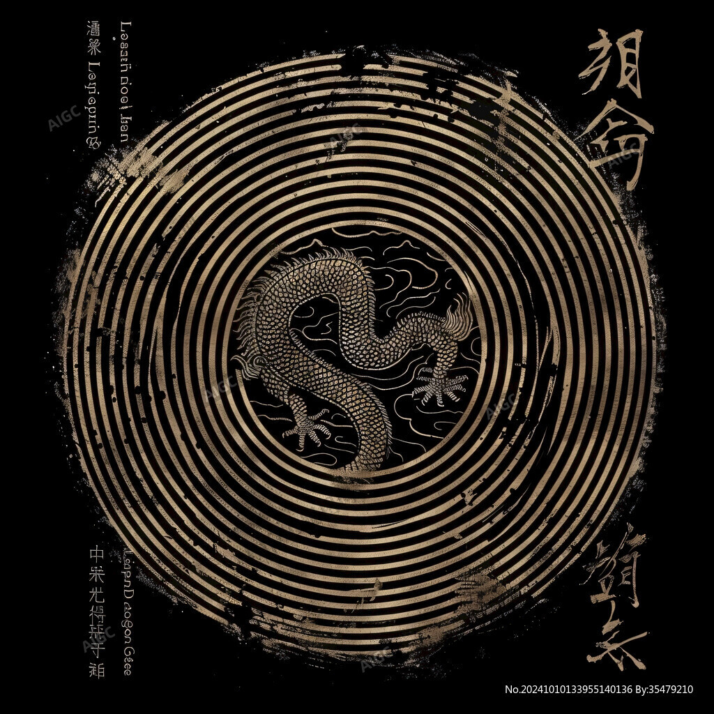 龙行龘龘海报