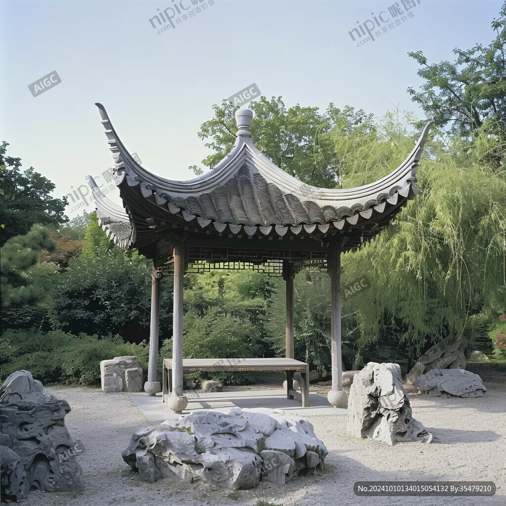 园林古亭子